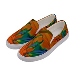 Pattern Heart Love Lines Women s Canvas Slip Ons by Mariart