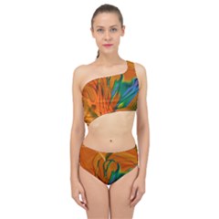 Pattern Heart Love Lines Spliced Up Two Piece Swimsuit by Mariart