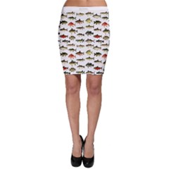 Ml 71 Fish Of North America Bodycon Skirt by ArtworkByPatrick