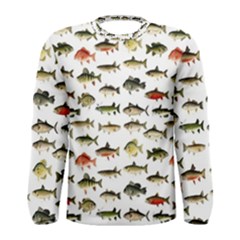 Ml 71 Fish Of North America Men s Long Sleeve Tee by ArtworkByPatrick