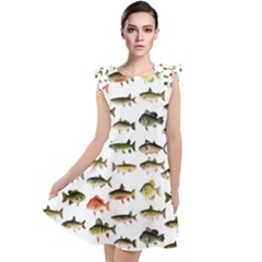 Ml 71 Fish Of North America Tie Up Tunic Dress