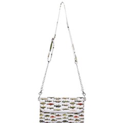 Ml 71 Fish Of North America Mini Crossbody Handbag by ArtworkByPatrick