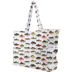 Ml 71 Fish Of North America Simple Shoulder Bag by ArtworkByPatrick