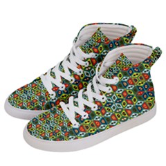 Ml-7-2 Women s Hi-top Skate Sneakers by ArtworkByPatrick