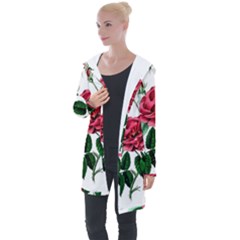 Ml-7-5 Longline Hooded Cardigan