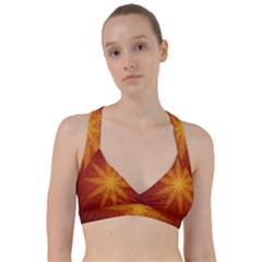 Fractal Wallpaper Colorful Abstract Sweetheart Sports Bra