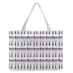 Kitchen Background Spatula Zipper Medium Tote Bag by Mariart