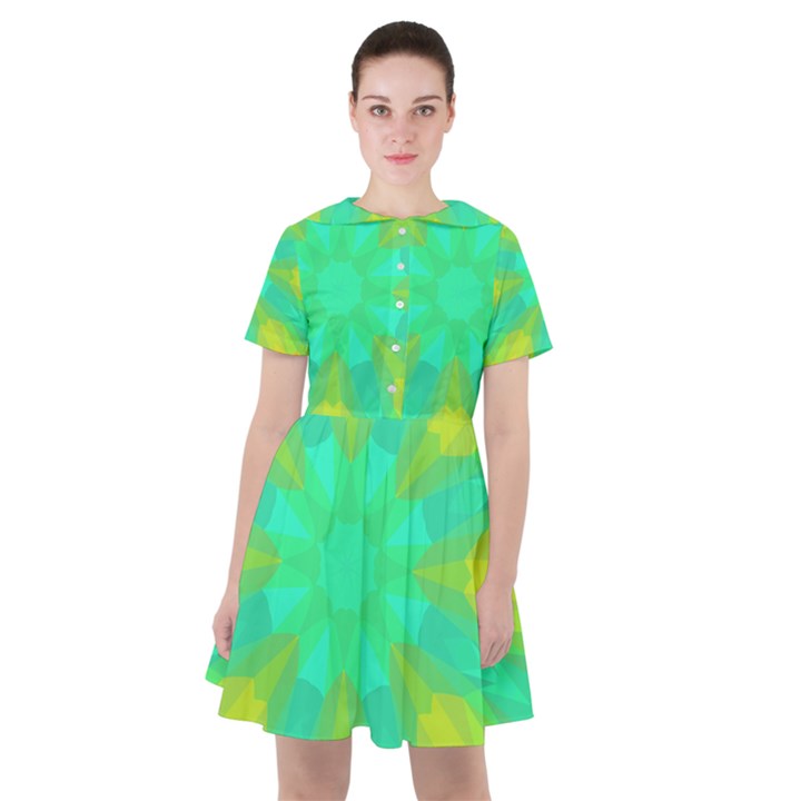 Kaleidoscope Background Sailor Dress