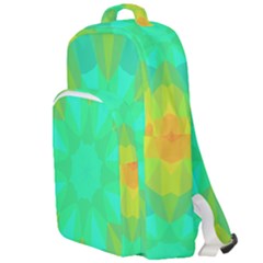 Kaleidoscope Background Double Compartment Backpack