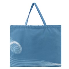 Airy Zipper Large Tote Bag