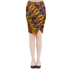 Background Abstract Texture Chevron Midi Wrap Pencil Skirt by Mariart