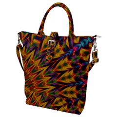 Background Abstract Texture Chevron Buckle Top Tote Bag