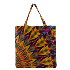 Background Abstract Texture Chevron Grocery Tote Bag by Mariart