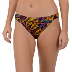 Background Abstract Texture Chevron Band Bikini Bottom