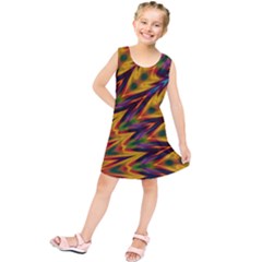 Background Abstract Texture Chevron Kids  Tunic Dress by Mariart