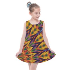 Background Abstract Texture Chevron Kids  Summer Dress by Mariart