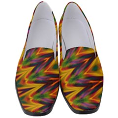 Background Abstract Texture Chevron Women s Classic Loafer Heels