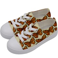 Butterflies Insects Kids  Low Top Canvas Sneakers by Mariart