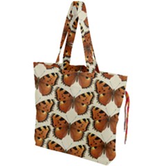 Butterflies Insects Drawstring Tote Bag