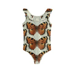 Butterflies Insects Kids  Frill Swimsuit