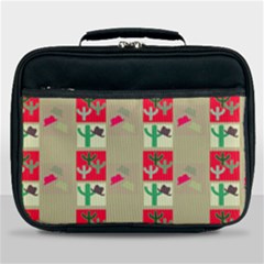 Background Western Cowboy Lunch Bag