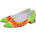 Kaleidoscope Background Red Yellow Women s Low Heels View2