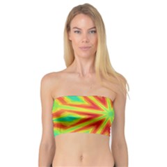 Kaleidoscope Background Star Bandeau Top by Mariart