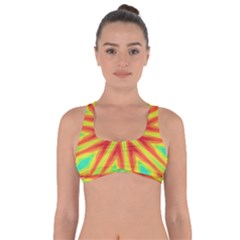 Kaleidoscope Background Star Got No Strings Sports Bra by Mariart