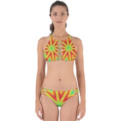 Kaleidoscope Background Star Perfectly Cut Out Bikini Set