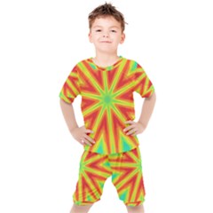 Kaleidoscope Background Star Kid s Set by Mariart