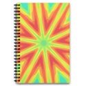 Kaleidoscope Background Star 5.5  x 8.5  Notebook View3