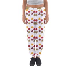 Autumn Leaves Women s Jogger Sweatpants by Mariart