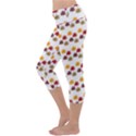 Autumn Leaves Capri Yoga Leggings View2