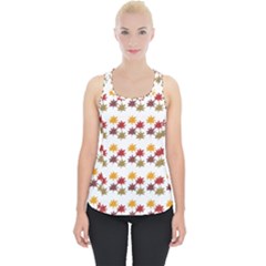 Autumn Leaves Piece Up Tank Top by Mariart