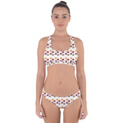 Autumn Leaves Cross Back Hipster Bikini Set by Mariart