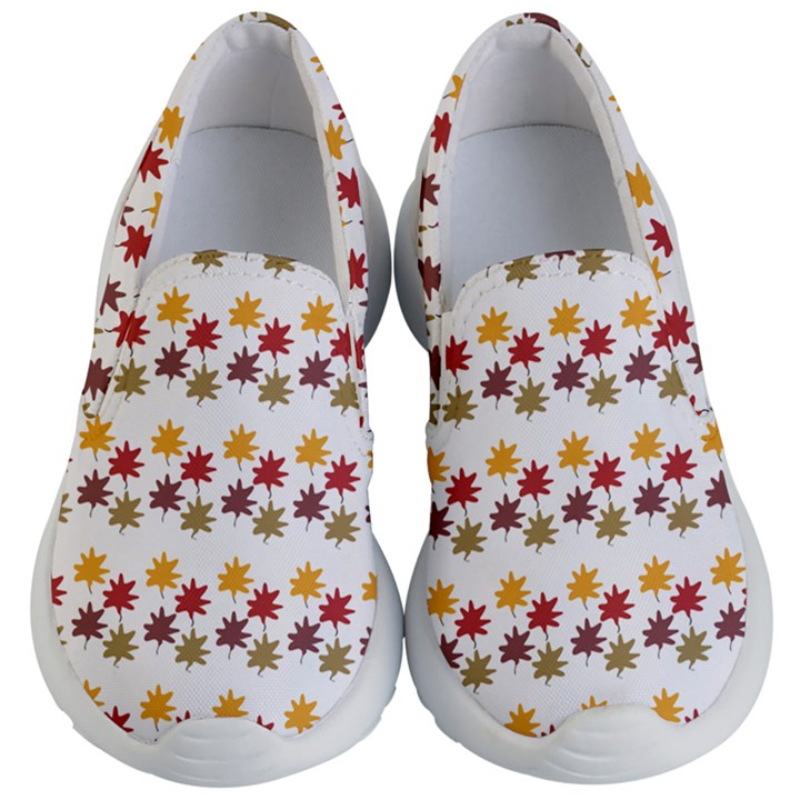 Autumn Leaves Kids  Lightweight Slip Ons