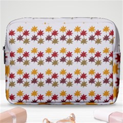 Autumn Leaves Make Up Pouch (large) by Mariart