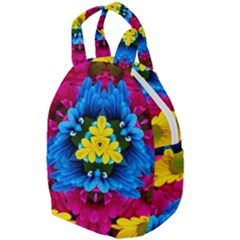 Flowers Kaleidoscope Mandala Travel Backpacks