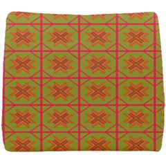 Western Pattern Backdrop Seat Cushion