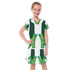 Saint Patrick S Day March Kids  Drop Waist Dress