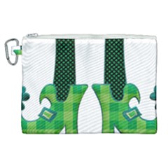 Saint Patrick S Day March Canvas Cosmetic Bag (xl)