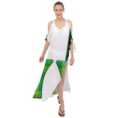 Saint Patrick S Day March Maxi Chiffon Cover Up Dress