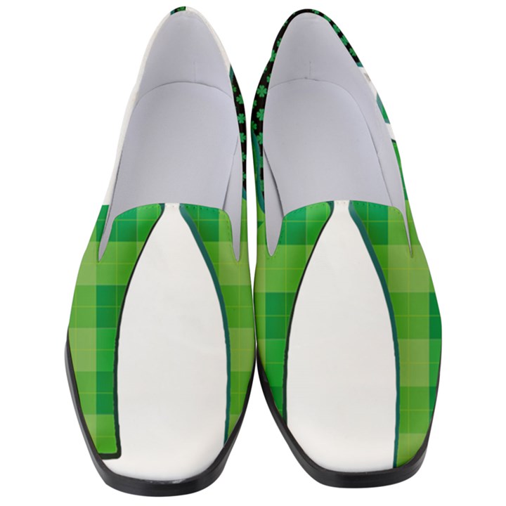 Saint Patrick S Day March Women s Classic Loafer Heels