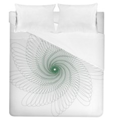 Spirograph Pattern Duvet Cover (queen Size) by Mariart