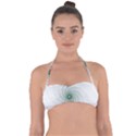 Spirograph Pattern Halter Bandeau Bikini Top View1