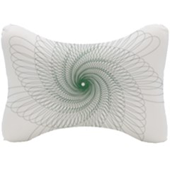 Spirograph Pattern Seat Head Rest Cushion