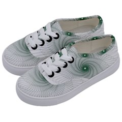 Spirograph Pattern Kids  Classic Low Top Sneakers by Mariart