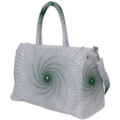 Spirograph Pattern Duffel Travel Bag