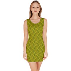 Autumn Leaves Pattern Bodycon Dress by LoolyElzayat