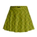 Autumn Leaves Pattern Mini Flare Skirt View1